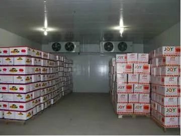 陵川保鲜冷库的冻结及冷藏温度